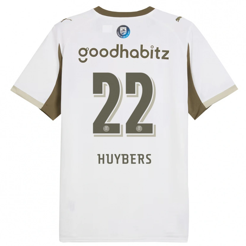 Danxen Herren Quinten Huybers #22 Weiß Grau Ausweichtrikot Trikot 2025/26 T-Shirt Österreich