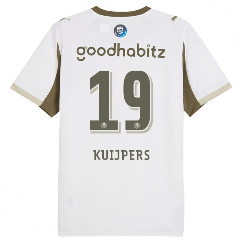 Danxen Herren Jeslynn Kuijpers #19 Weiß Grau Ausweichtrikot Trikot 2025/26 T-Shirt Österreich