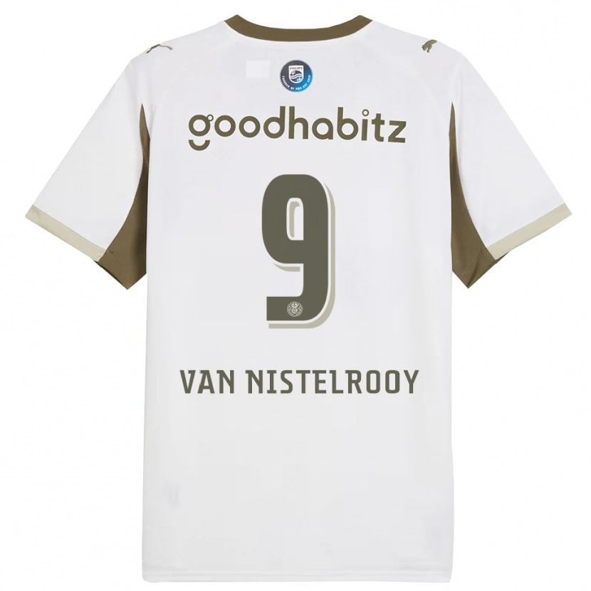 Danxen Herren Liam Van Nistelrooy #9 Weiß Grau Ausweichtrikot Trikot 2025/26 T-Shirt Österreich