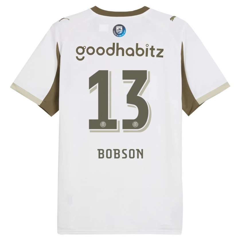 Danxen Herren Ersien Bobson #13 Weiß Grau Ausweichtrikot Trikot 2025/26 T-Shirt Österreich