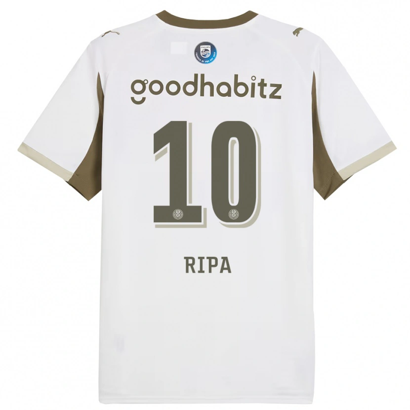 Danxen Herren Chimera Ripa #10 Weiß Grau Ausweichtrikot Trikot 2025/26 T-Shirt Österreich
