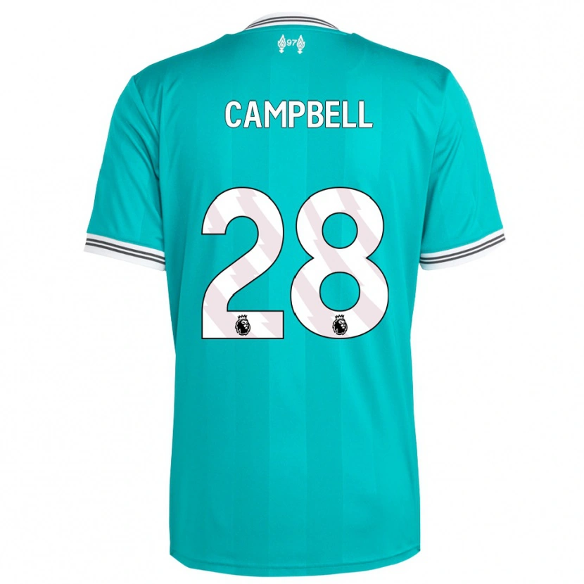 Danxen Herren Megan Campbell #28 Grün Weiß Ausweichtrikot Trikot 2025/26 T-Shirt Österreich