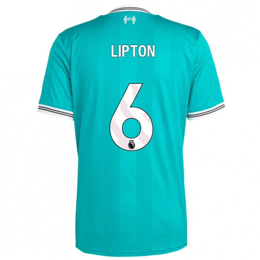 Danxen Herren Joe Lipton #6 Grün Weiß Ausweichtrikot Trikot 2025/26 T-Shirt Österreich
