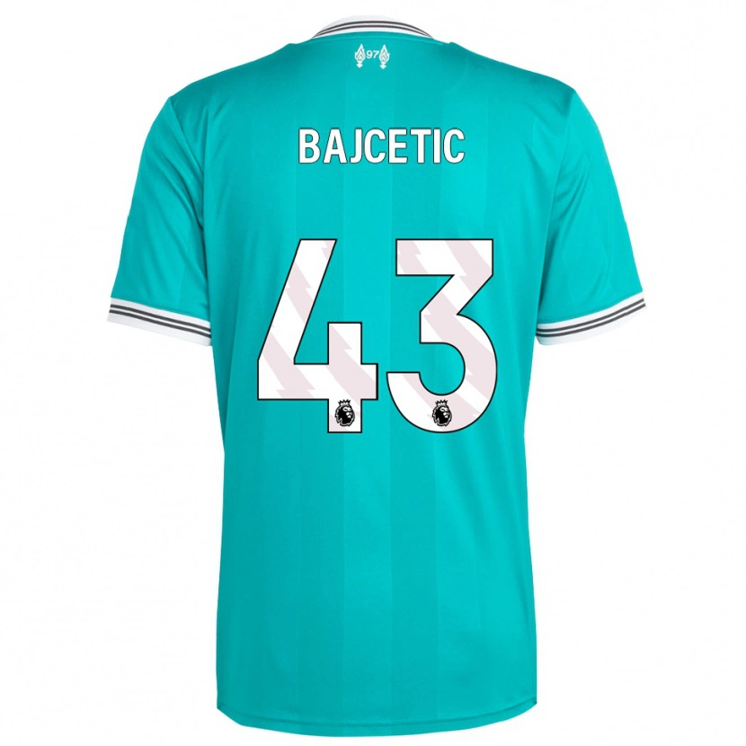 Danxen Herren Stefan Bajcetic #43 Grün Weiß Ausweichtrikot Trikot 2025/26 T-Shirt Österreich