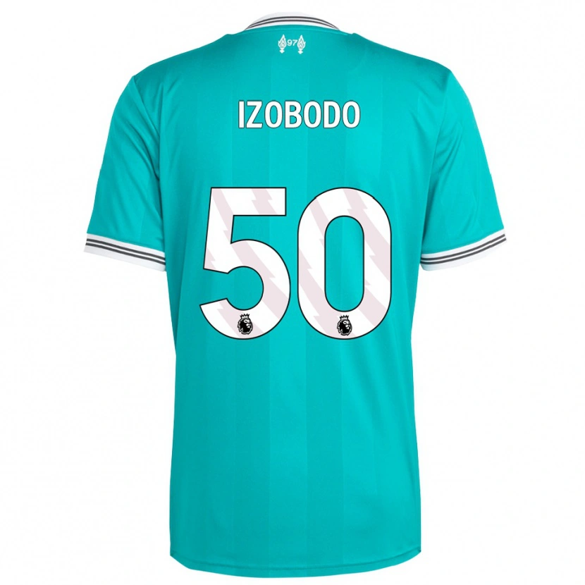 Danxen Herren Elijah Izobodo John #50 Grün Weiß Ausweichtrikot Trikot 2025/26 T-Shirt Österreich