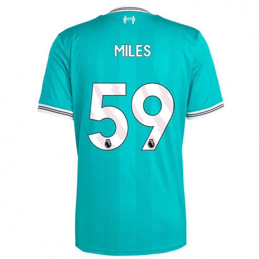 Danxen Herren Terence Miles #59 Grün Weiß Ausweichtrikot Trikot 2025/26 T-Shirt Österreich