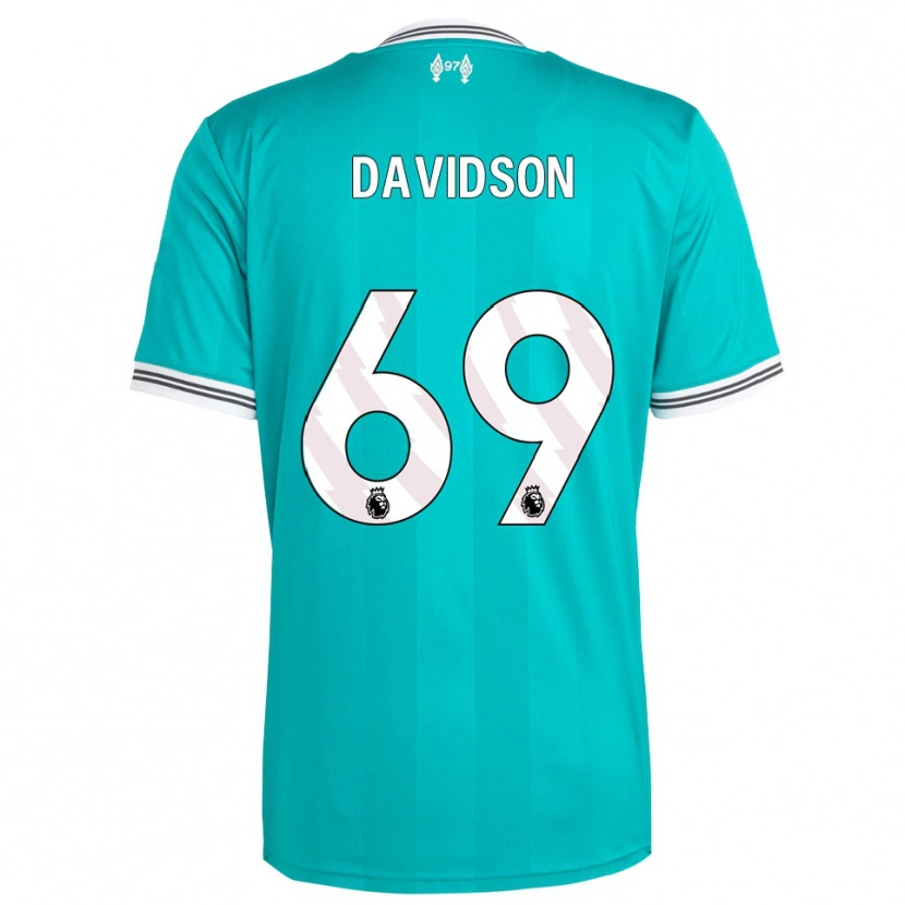 Danxen Herren Josh Davidson #69 Grün Weiß Ausweichtrikot Trikot 2025/26 T-Shirt Österreich
