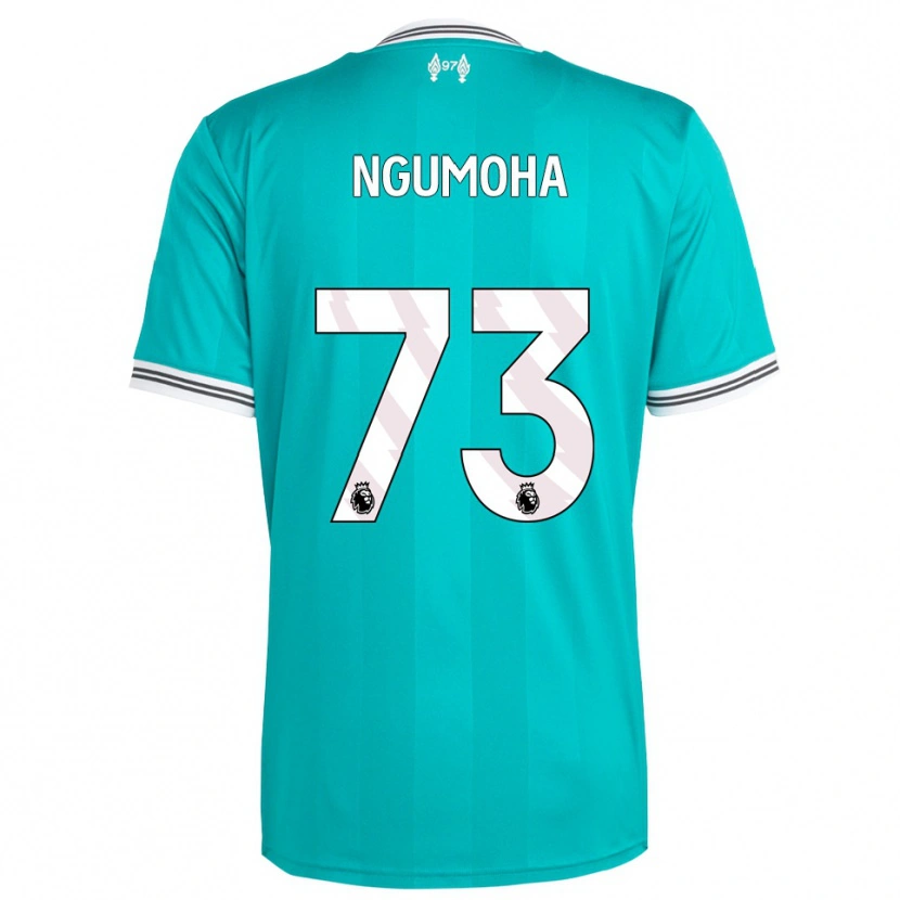 Danxen Herren Rio Ngumoha #73 Grün Weiß Ausweichtrikot Trikot 2025/26 T-Shirt Österreich