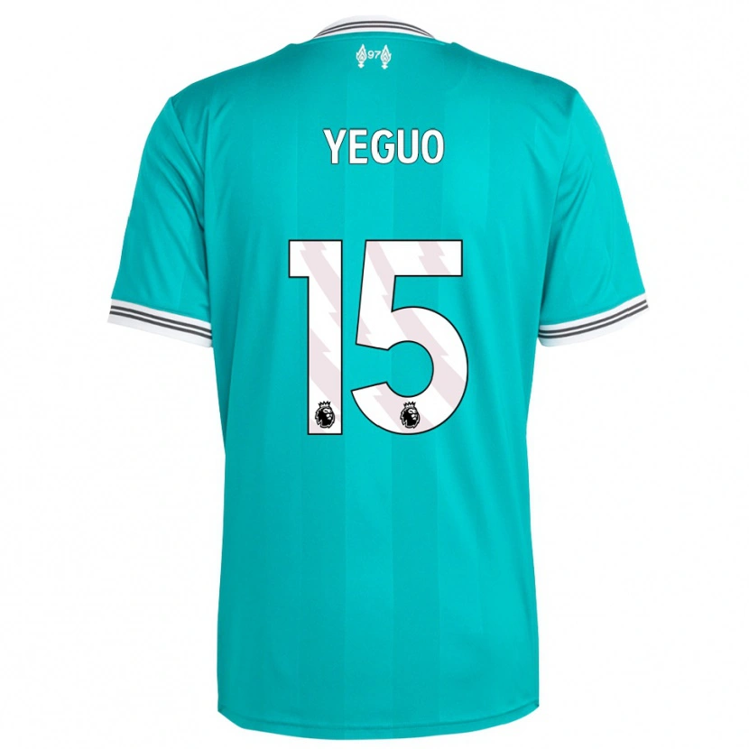 Danxen Herren Aiden Yeguo #15 Grün Weiß Ausweichtrikot Trikot 2025/26 T-Shirt Österreich