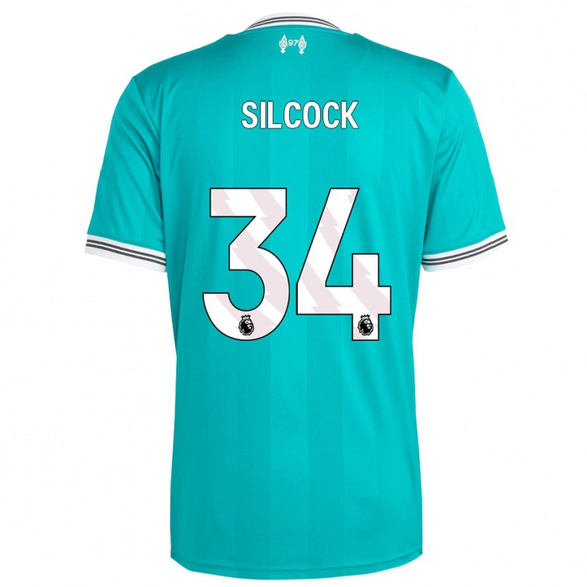 Danxen Herren Hannah Silcock #34 Grün Weiß Ausweichtrikot Trikot 2025/26 T-Shirt Österreich
