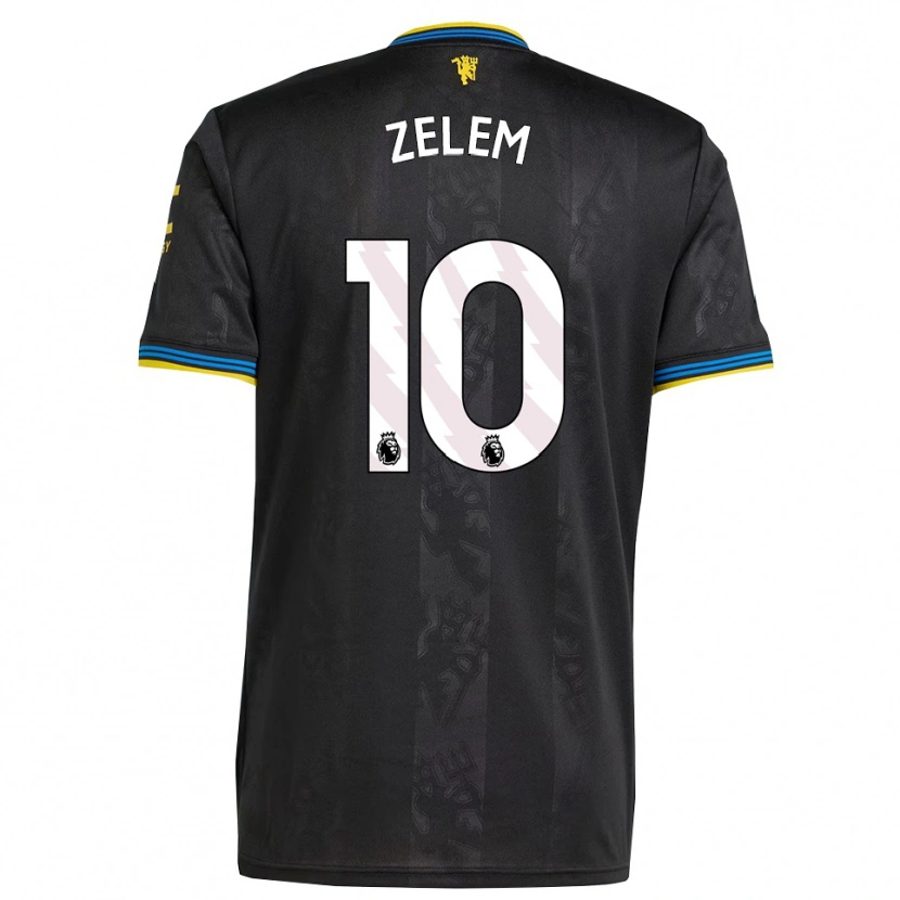 Danxen Herren Katie Zelem #10 Schwarz Gelb Blau Ausweichtrikot Trikot 2025/26 T-Shirt Österreich