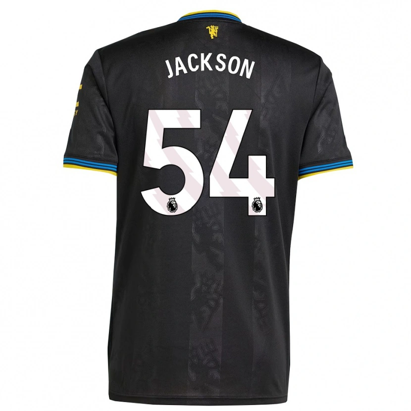 Danxen Herren Louis Jackson #54 Schwarz Gelb Blau Ausweichtrikot Trikot 2025/26 T-Shirt Österreich