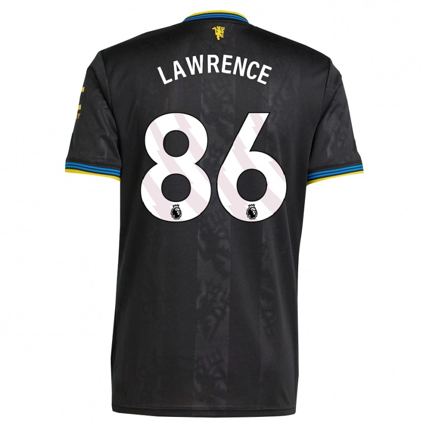 Danxen Herren Marcus Lawrence #86 Schwarz Gelb Blau Ausweichtrikot Trikot 2025/26 T-Shirt Österreich