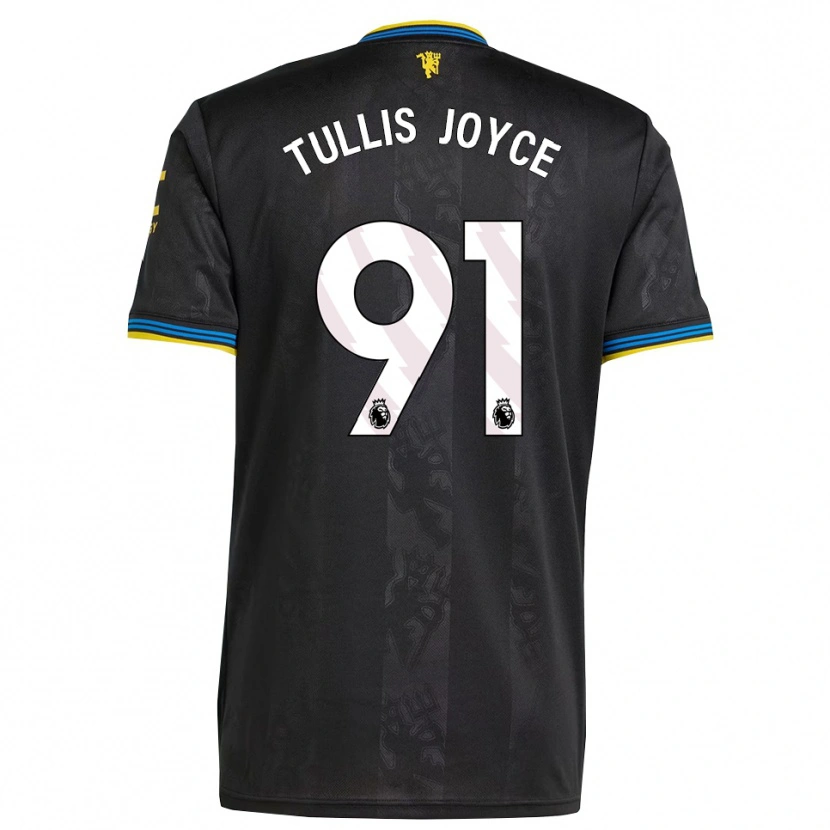 Danxen Herren Phallon Tullis-Joyce #91 Schwarz Gelb Blau Ausweichtrikot Trikot 2025/26 T-Shirt Österreich