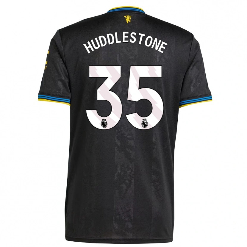 Danxen Herren Tom Huddlestone #35 Schwarz Gelb Blau Ausweichtrikot Trikot 2025/26 T-Shirt Österreich