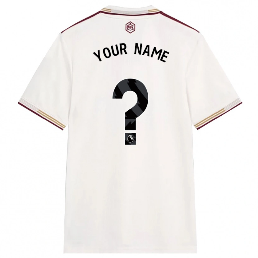 Danxen Herren Ihren Namen #0 Creme Weiß Burgunderrot Ausweichtrikot Trikot 2025/26 T-Shirt Österreich