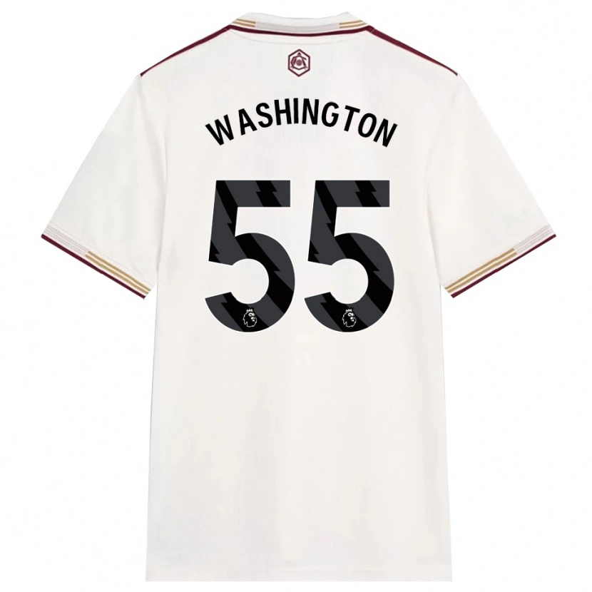 Danxen Herren Marcell Washington #55 Creme Weiß Burgunderrot Ausweichtrikot Trikot 2025/26 T-Shirt Österreich