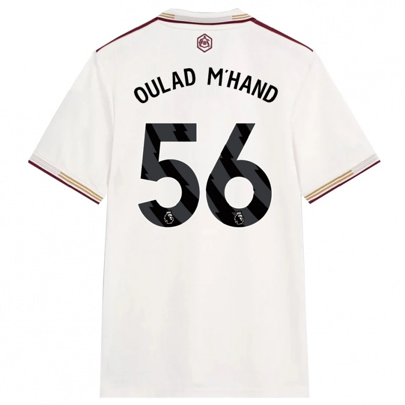 Danxen Herren Salah-Eddine Oulad M'hand #56 Creme Weiß Burgunderrot Ausweichtrikot Trikot 2025/26 T-Shirt Österreich