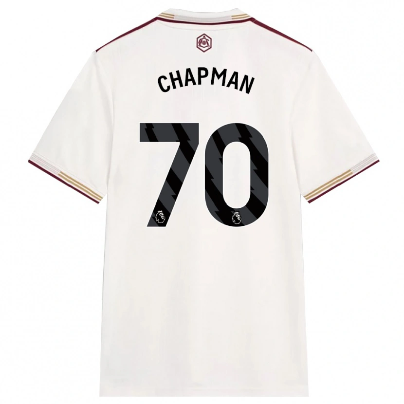Danxen Herren Samuel Chapman #70 Creme Weiß Burgunderrot Ausweichtrikot Trikot 2025/26 T-Shirt Österreich