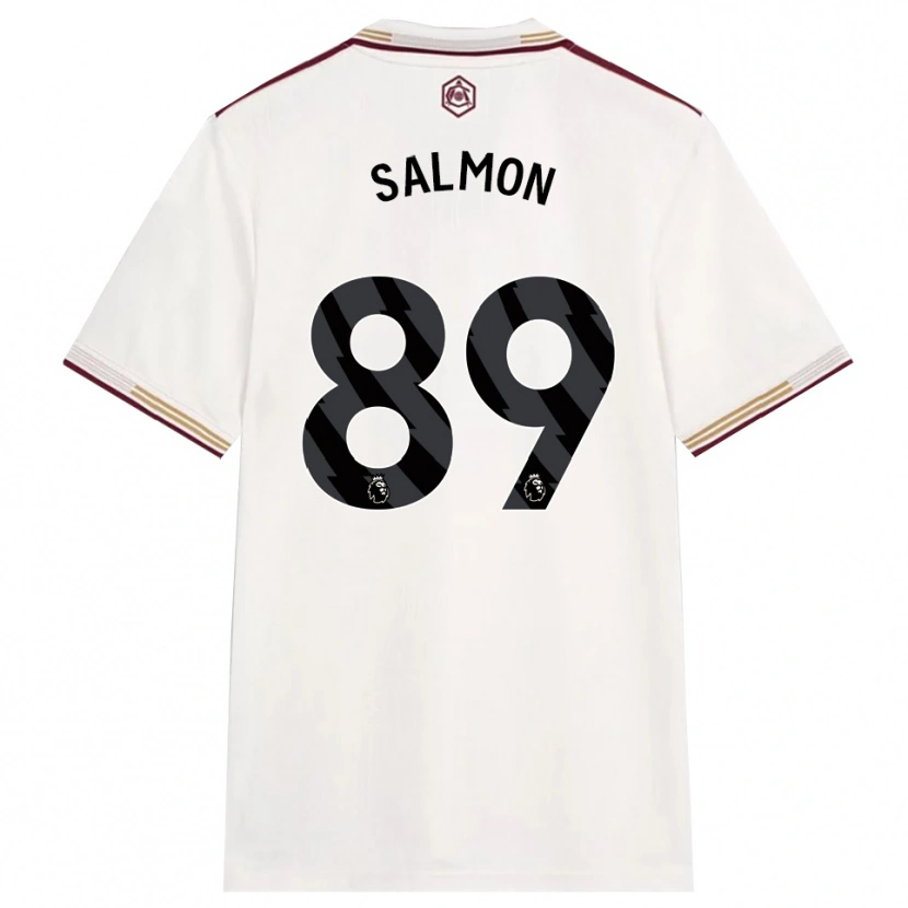 Danxen Herren Marli Salmon #89 Creme Weiß Burgunderrot Ausweichtrikot Trikot 2025/26 T-Shirt Österreich