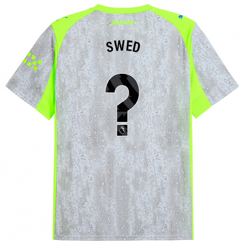 Danxen Herren Hamza Swed #0 Grau Gelb Ausweichtrikot Trikot 2025/26 T-Shirt Österreich