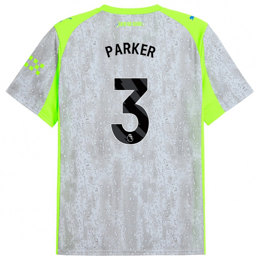 Danxen Herren Harrison Parker #3 Grau Gelb Ausweichtrikot Trikot 2025/26 T-Shirt Österreich