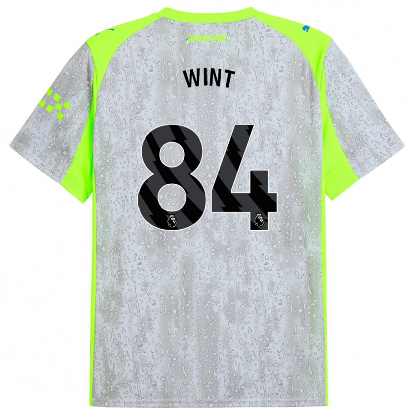 Danxen Herren Jack Wint #84 Grau Gelb Ausweichtrikot Trikot 2025/26 T-Shirt Österreich