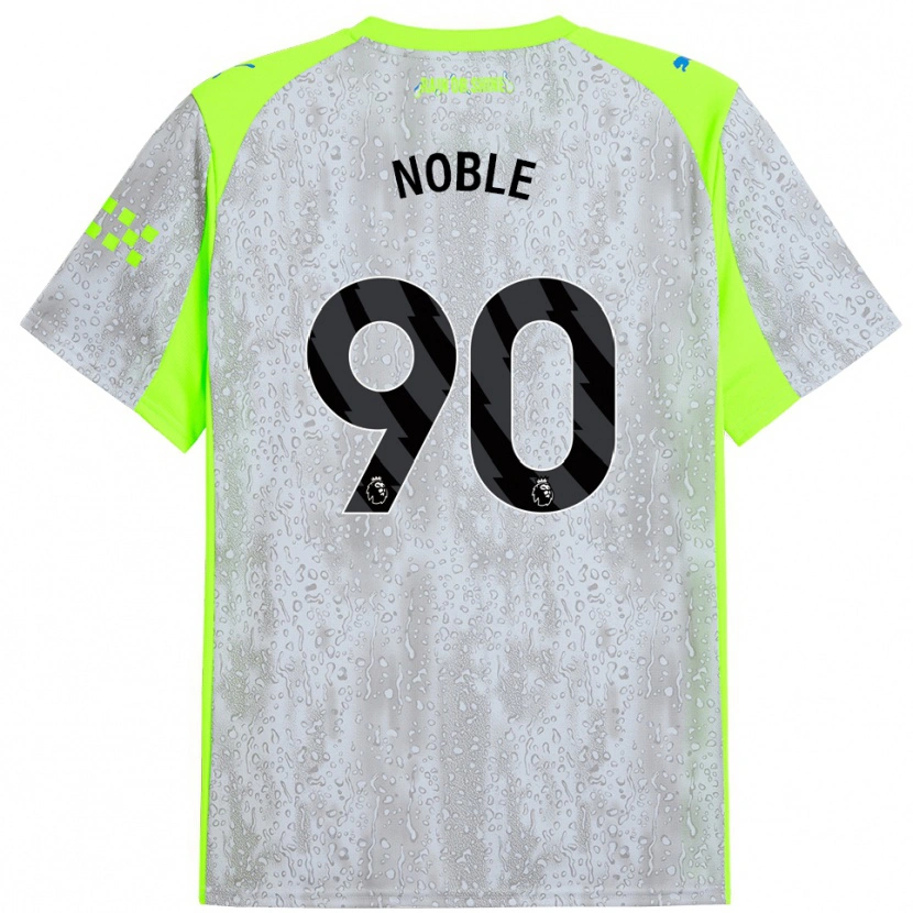 Danxen Herren Kian Noble #90 Grau Gelb Ausweichtrikot Trikot 2025/26 T-Shirt Österreich