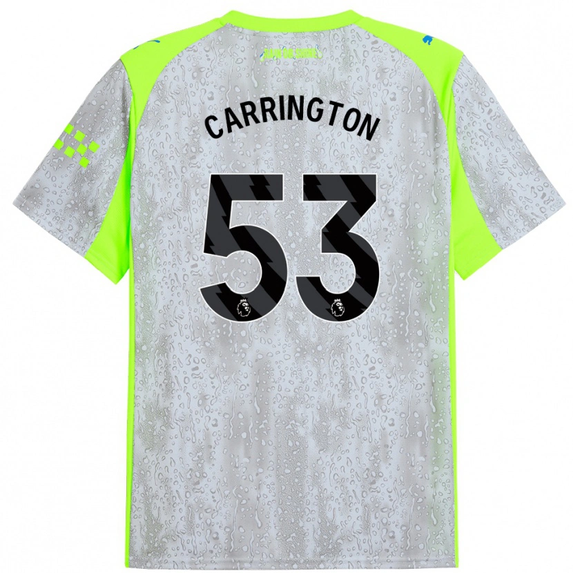 Danxen Herren Ezra Carrington #53 Grau Gelb Ausweichtrikot Trikot 2025/26 T-Shirt Österreich