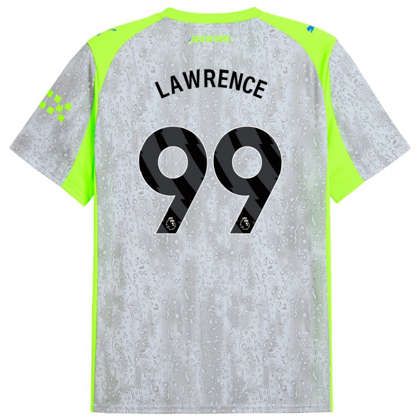 Danxen Herren Emilio Lawrence #99 Grau Gelb Ausweichtrikot Trikot 2025/26 T-Shirt Österreich