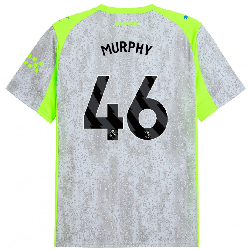 Danxen Herren Lily Murphy #46 Grau Gelb Ausweichtrikot Trikot 2025/26 T-Shirt Österreich