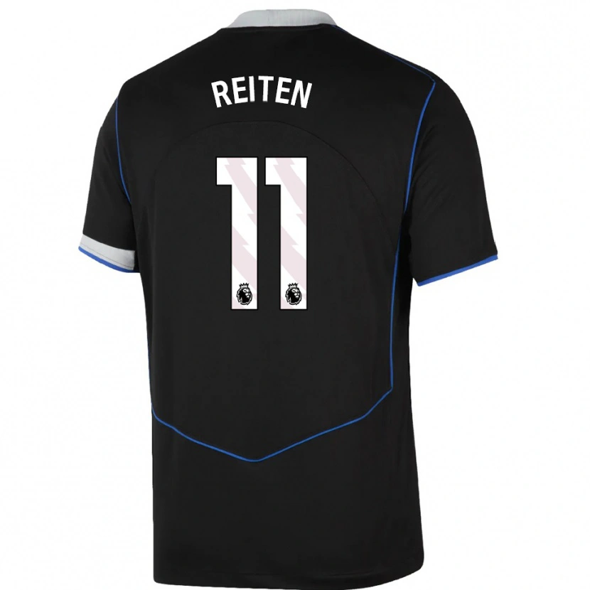 Danxen Herren Guro Reiten #11 Schwarz Blau Silber Ausweichtrikot Trikot 2025/26 T-Shirt Österreich