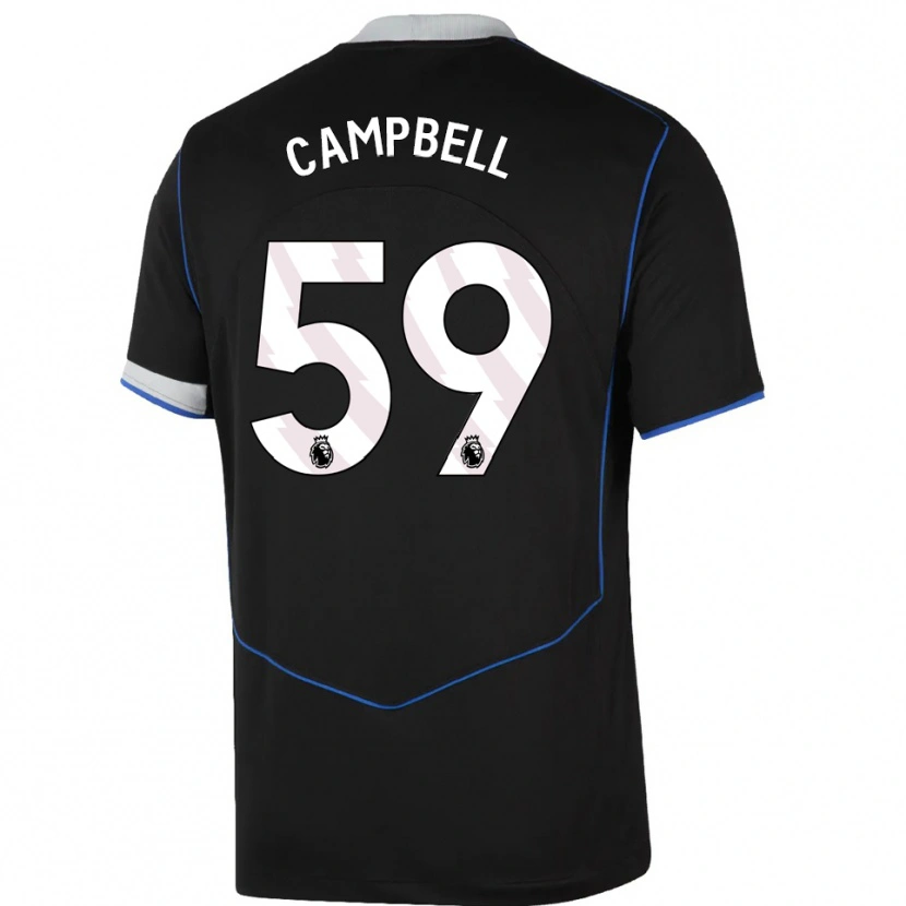 Danxen Herren Harrison Murray-Campbell #59 Schwarz Blau Silber Ausweichtrikot Trikot 2025/26 T-Shirt Österreich