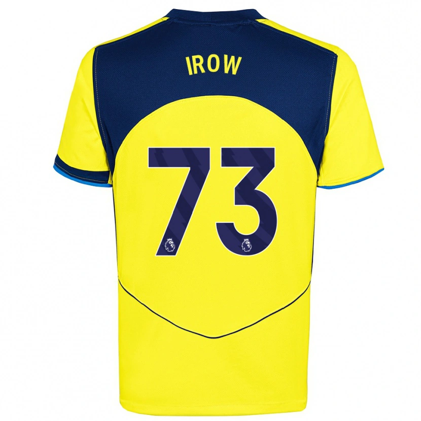 Danxen Herren Oliver Irow #73 Gelb Marineblau Ausweichtrikot Trikot 2025/26 T-Shirt Österreich