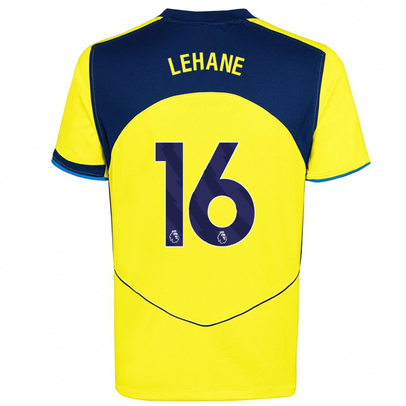 Danxen Herren Ellis Lehane #16 Gelb Marineblau Ausweichtrikot Trikot 2025/26 T-Shirt Österreich