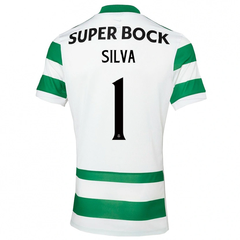 Danxen Damen Rui Silva #1 Grün Weiß Heimtrikot Trikot 2025/26 T-Shirt Österreich