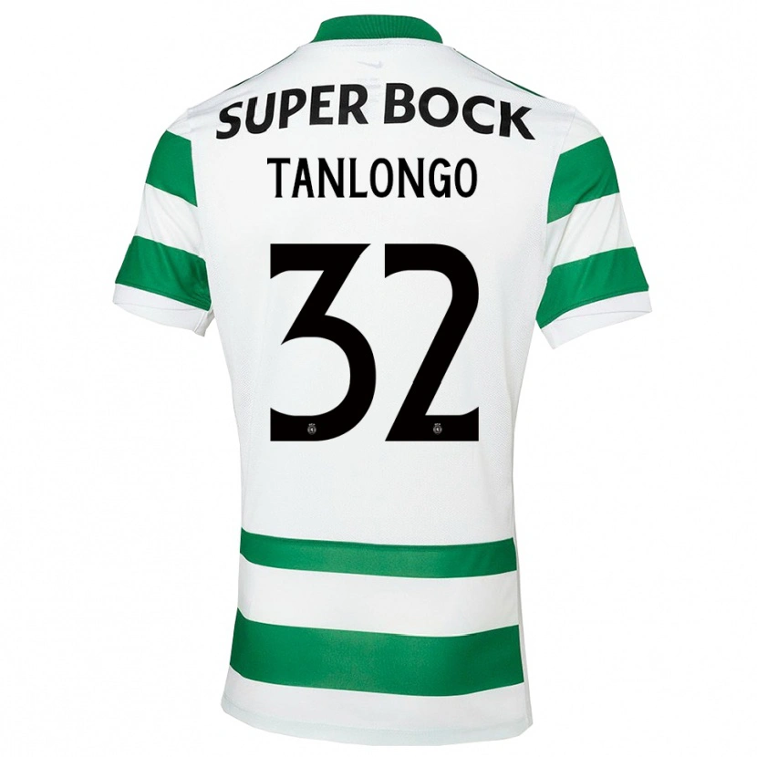 Danxen Damen Mateo Tanlongo #32 Grün Weiß Heimtrikot Trikot 2025/26 T-Shirt Österreich