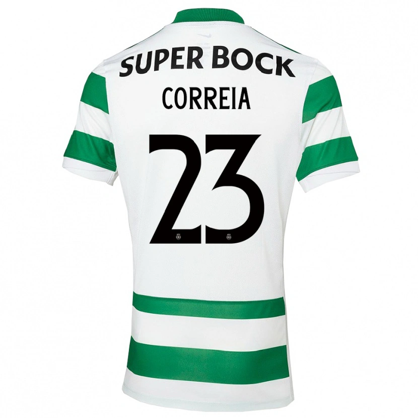 Danxen Damen Duarte Correia #23 Grün Weiß Heimtrikot Trikot 2025/26 T-Shirt Österreich