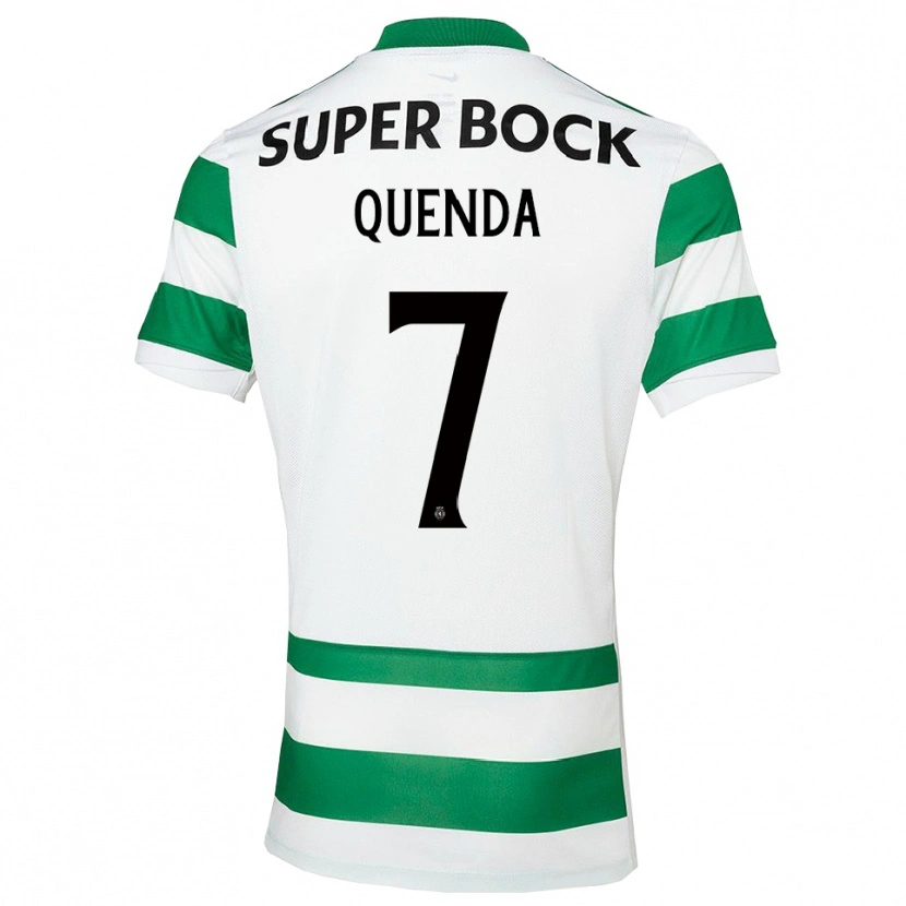 Danxen Damen Geovany Quenda #7 Grün Weiß Heimtrikot Trikot 2025/26 T-Shirt Österreich