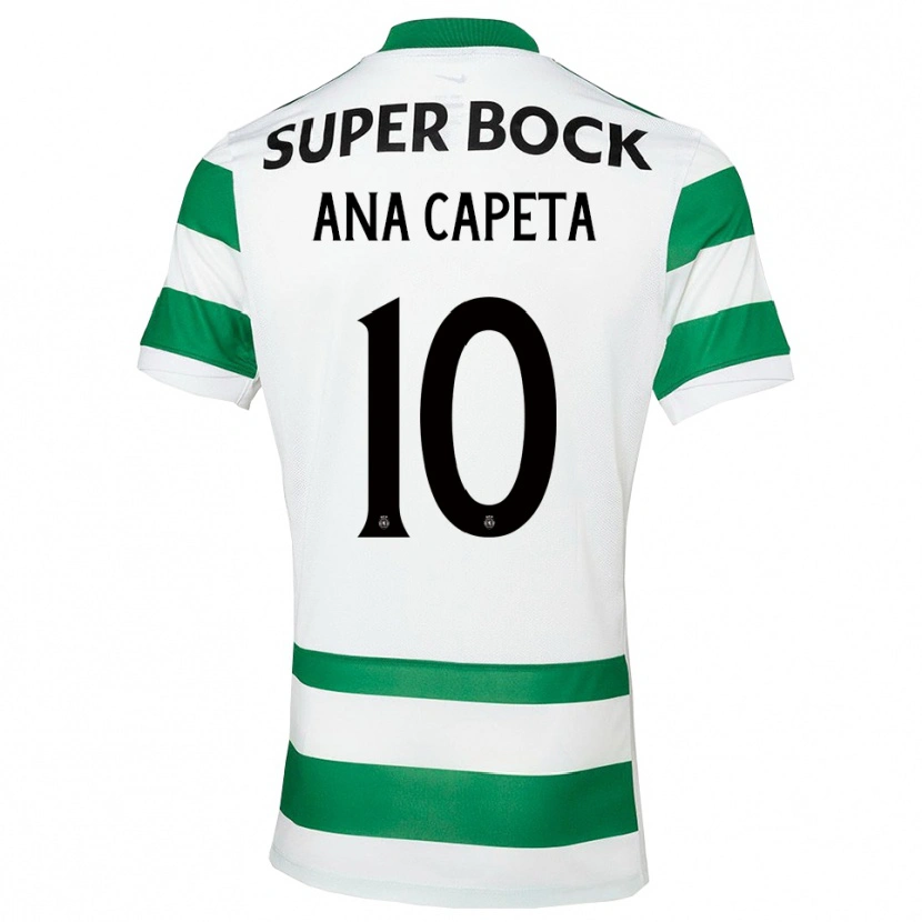 Danxen Damen Ana Capeta #10 Grün Weiß Heimtrikot Trikot 2025/26 T-Shirt Österreich