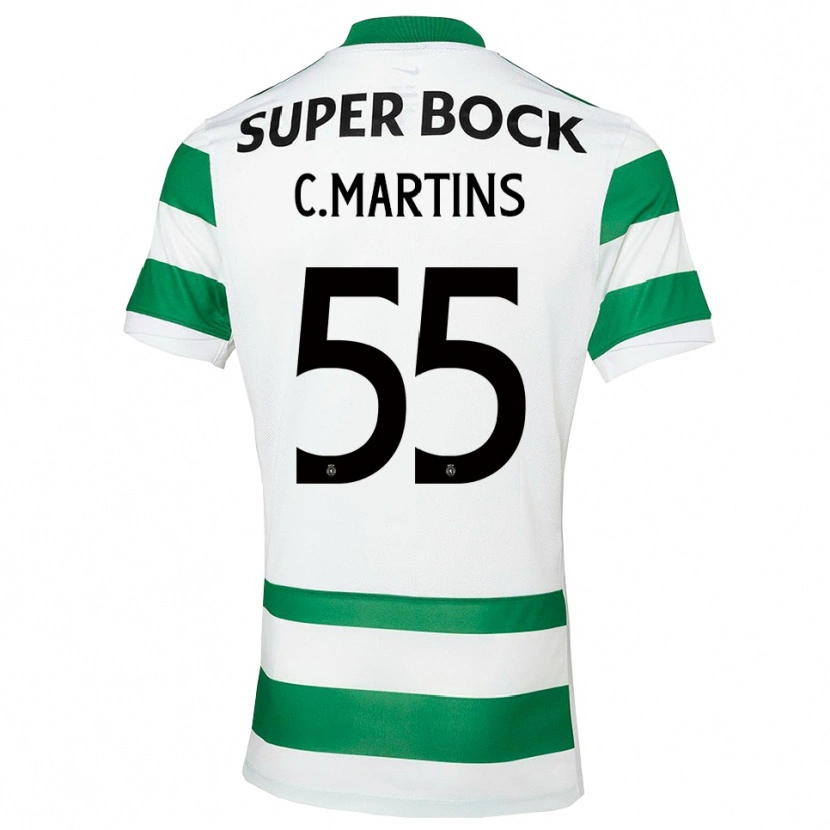 Danxen Damen Carolina Martins #55 Grün Weiß Heimtrikot Trikot 2025/26 T-Shirt Österreich