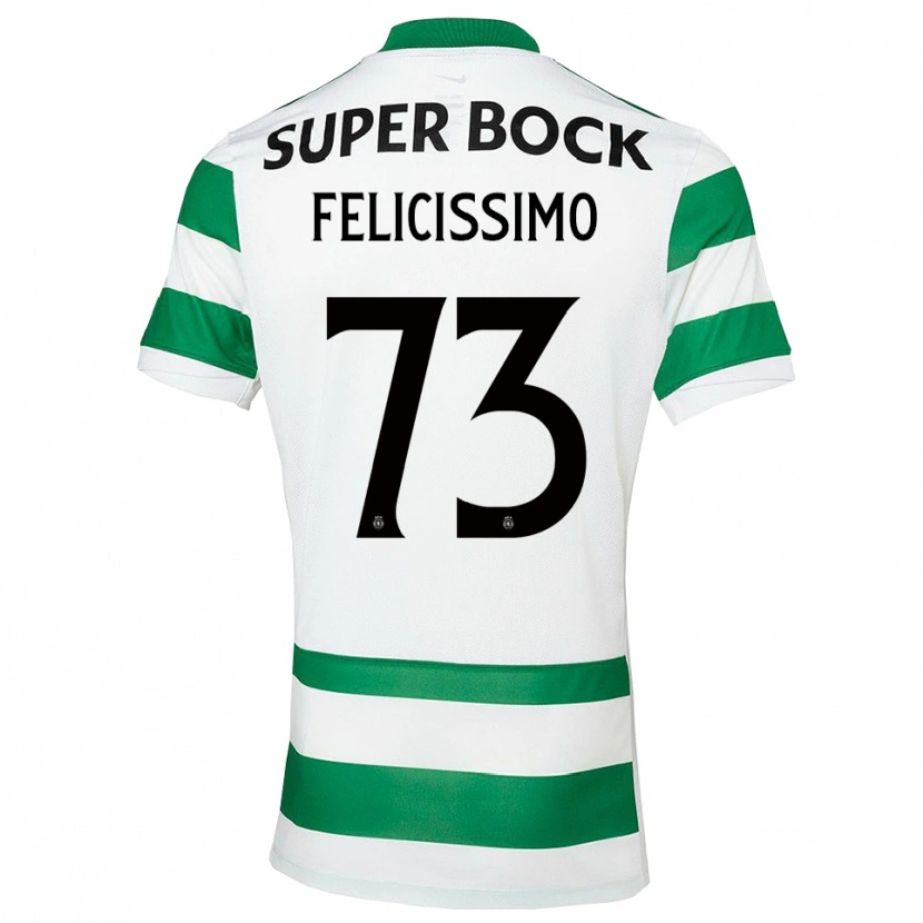 Danxen Damen Eduardo Felicíssimo #73 Grün Weiß Heimtrikot Trikot 2025/26 T-Shirt Österreich