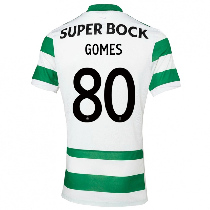 Danxen Damen Luís Gomes #80 Grün Weiß Heimtrikot Trikot 2025/26 T-Shirt Österreich