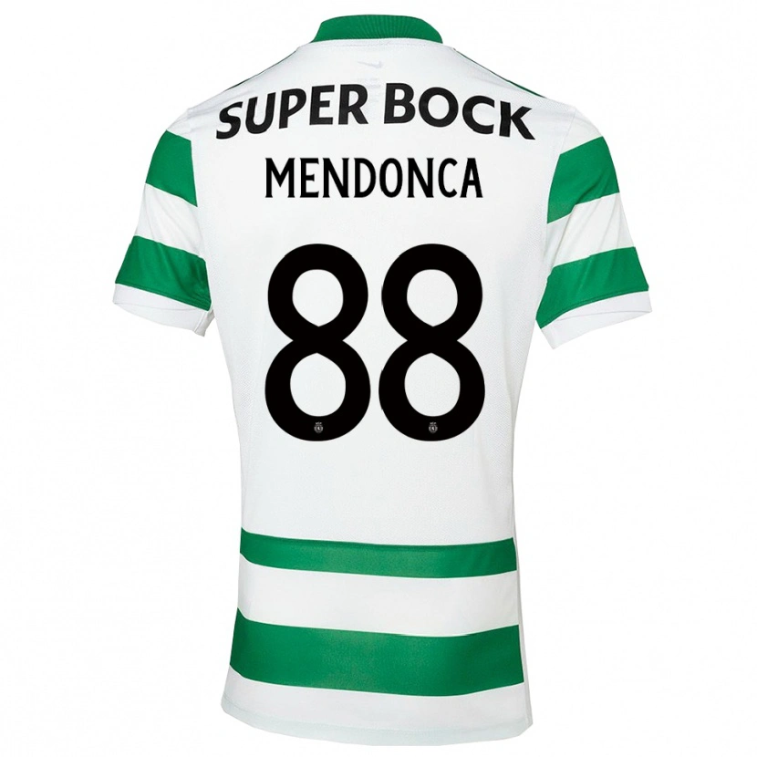 Danxen Damen Manuel Mendonça #88 Grün Weiß Heimtrikot Trikot 2025/26 T-Shirt Österreich