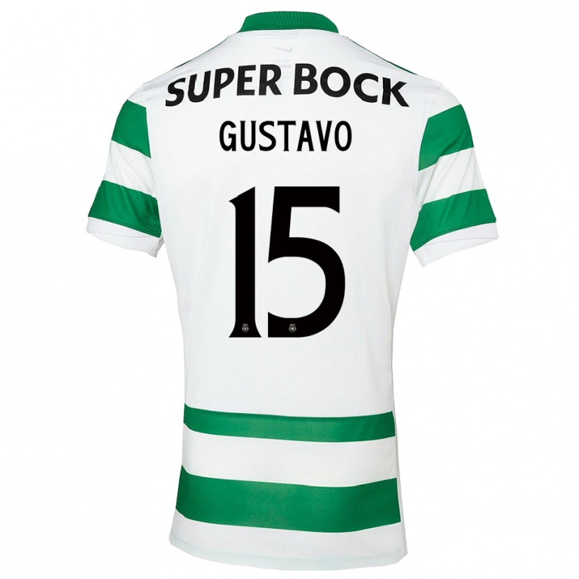 Danxen Damen Luís Gustavo #15 Grün Weiß Heimtrikot Trikot 2025/26 T-Shirt Österreich