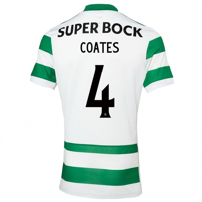 Danxen Damen Sebastian Coates #4 Grün Weiß Heimtrikot Trikot 2025/26 T-Shirt Österreich
