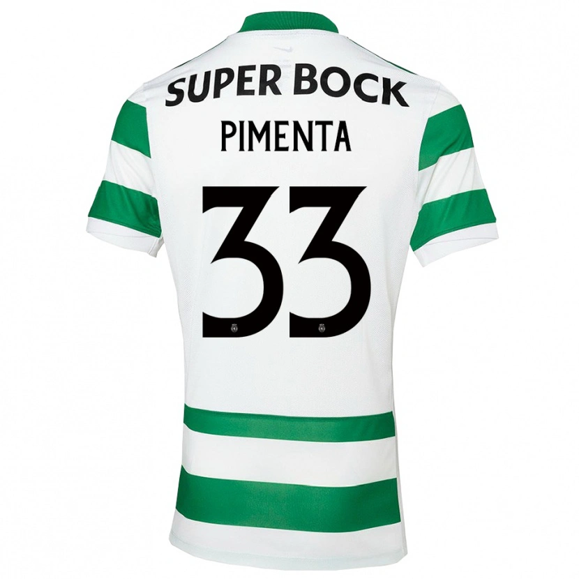 Danxen Damen Carolina Pimenta #33 Grün Weiß Heimtrikot Trikot 2025/26 T-Shirt Österreich
