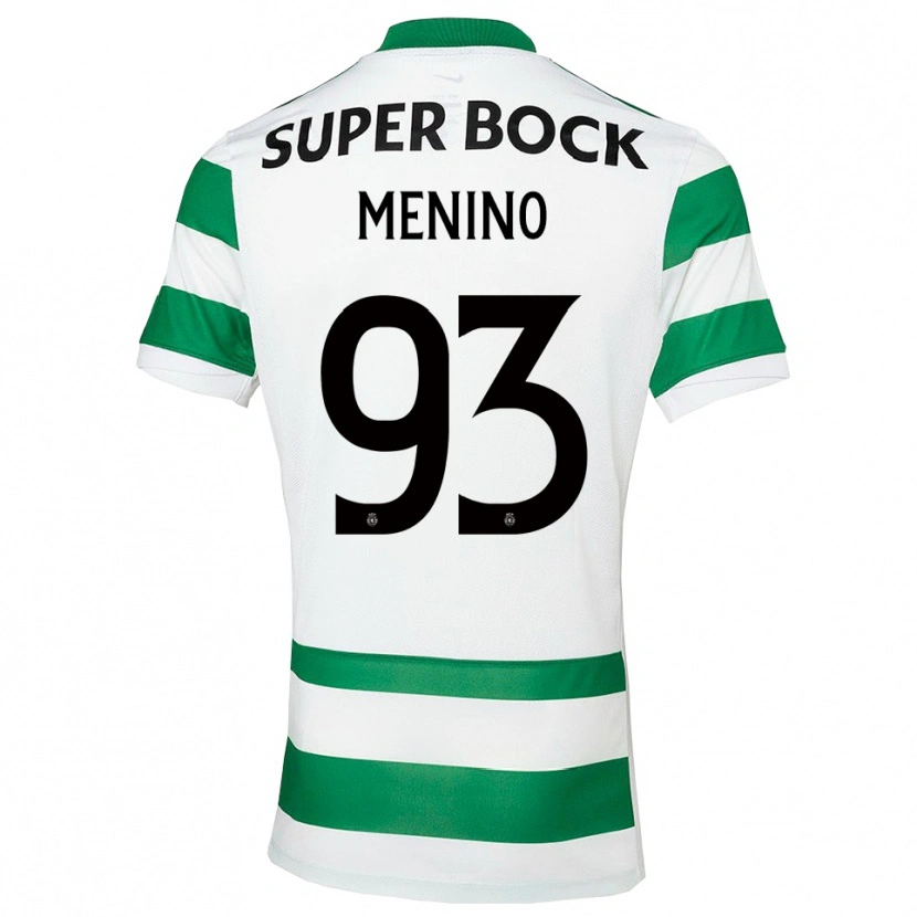 Danxen Damen Miguel Menino #93 Grün Weiß Heimtrikot Trikot 2025/26 T-Shirt Österreich