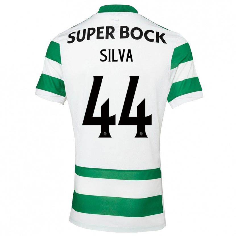 Danxen Damen Pedro Silva #44 Grün Weiß Heimtrikot Trikot 2025/26 T-Shirt Österreich