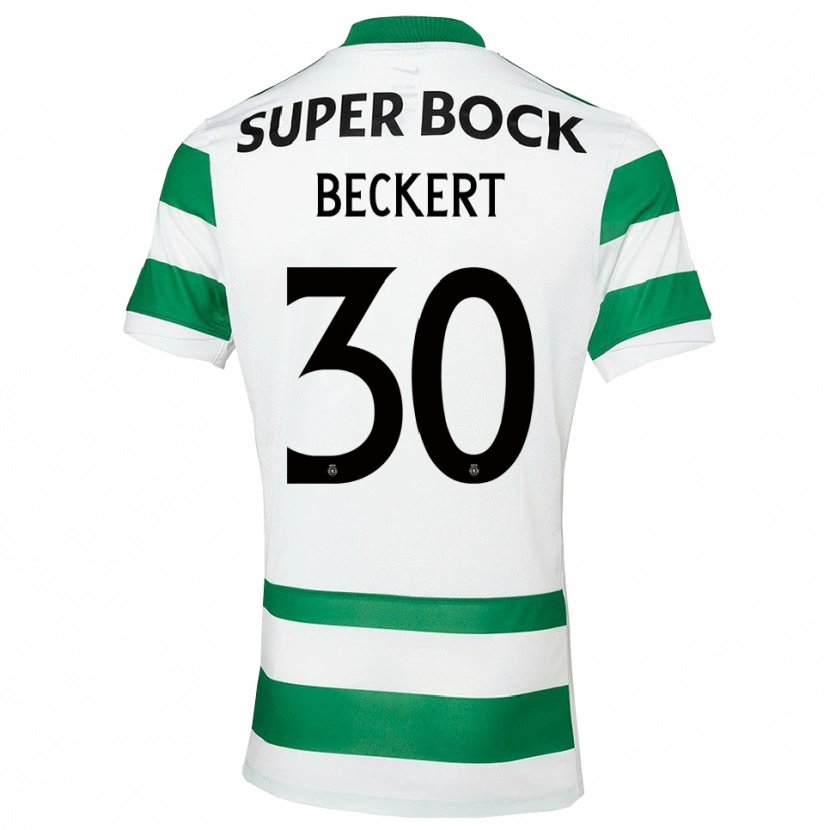Danxen Damen Carolina Beckert #30 Grün Weiß Heimtrikot Trikot 2025/26 T-Shirt Österreich